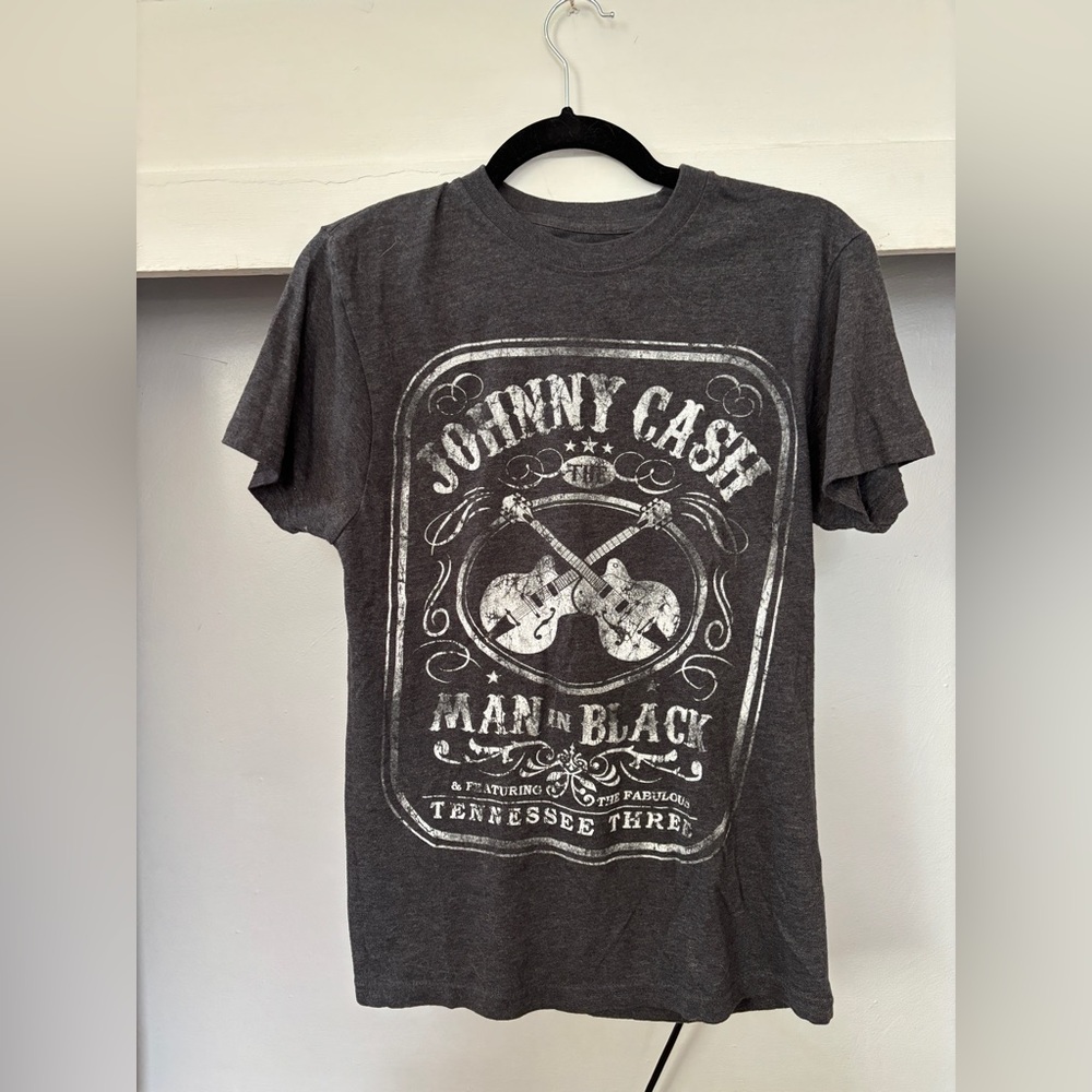 Johnny Cash Gray T-Shirt